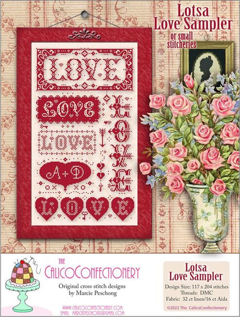 Lotsa Love Sampler by The Calico Confectionery