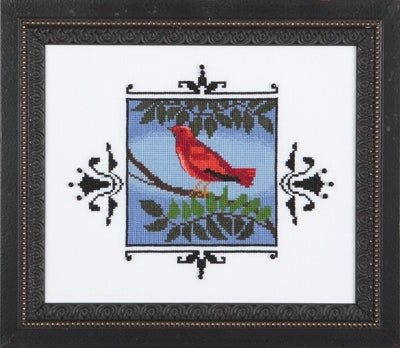 Scarlet Tanager By Nora Corbett
