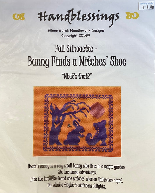 Fall Silhouette: Bunny Finds a Witches’ Shoe: What’s That? by Handblessings
