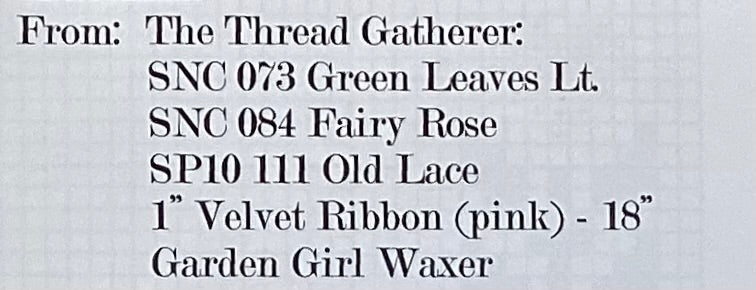 Rose Hearts Sewing Roll by Picadilly Paisley