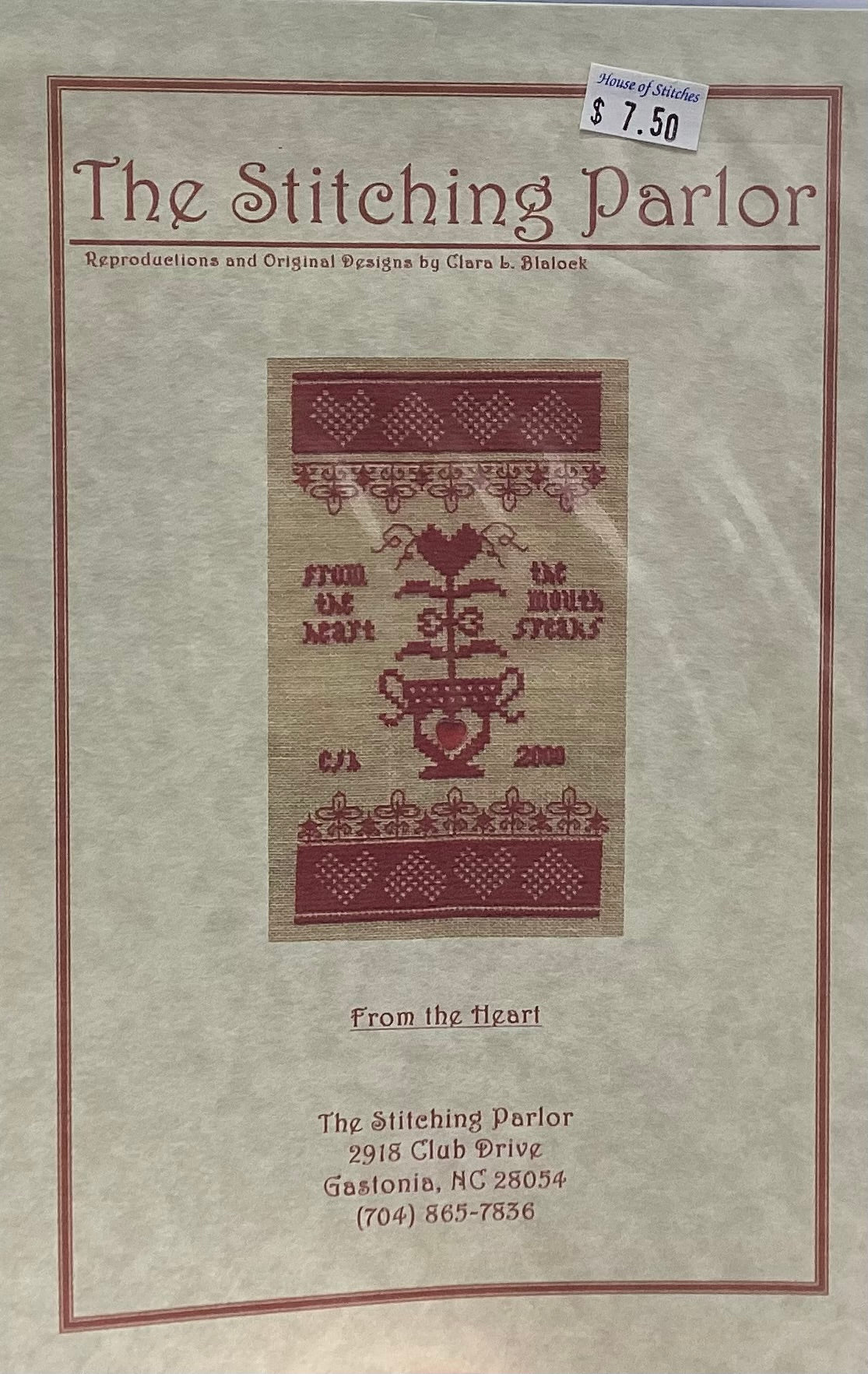 From the Heart by The Stitching Parlor