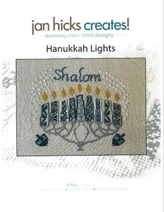 Hanukkah Lights by Jan Hicks Creates