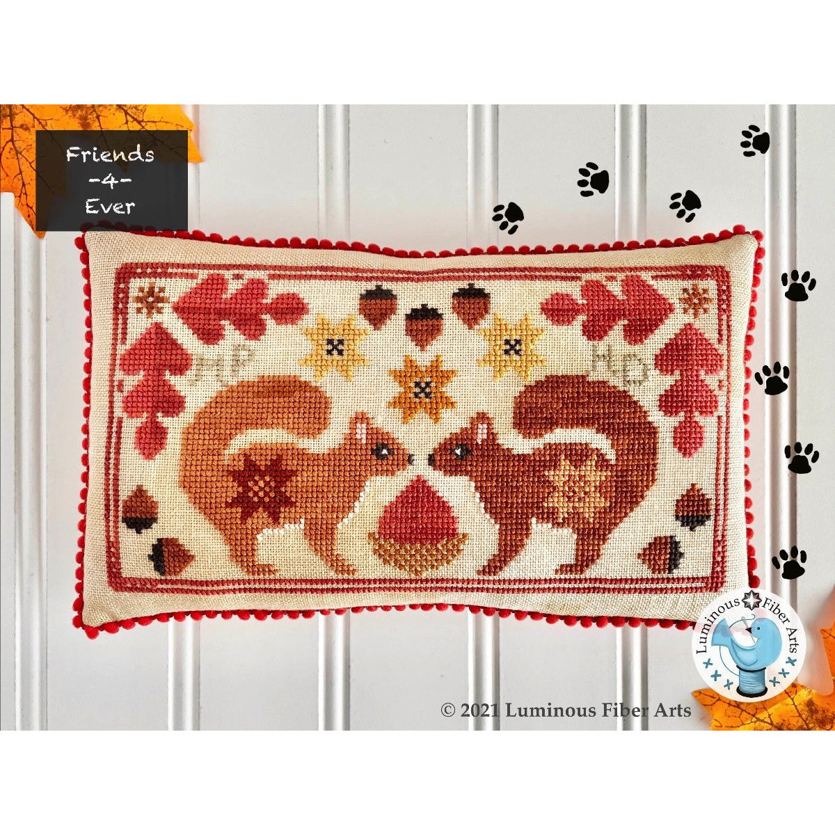 Friendship Series: Stashing Squirrels by Luminous Fiber Arts