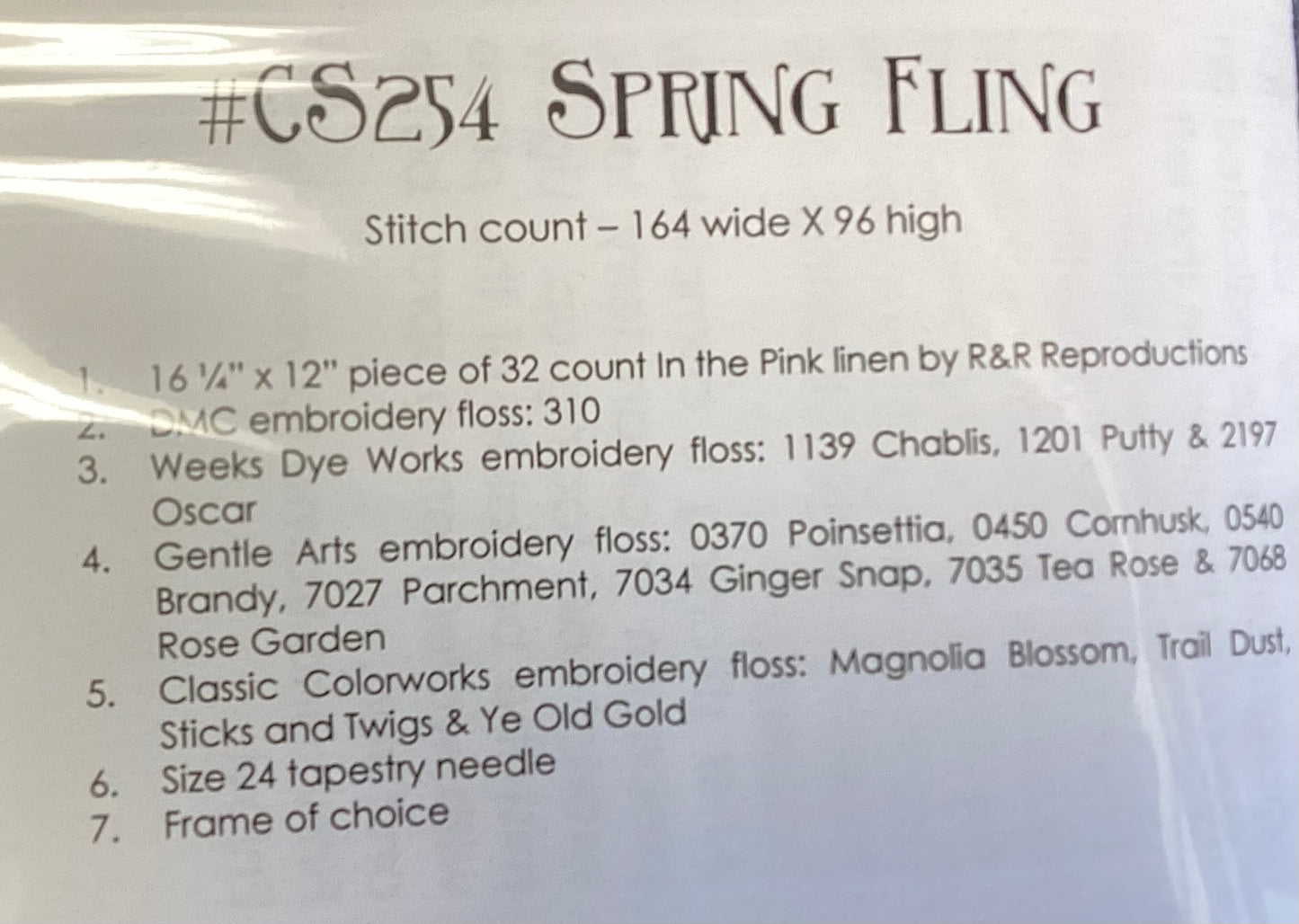 Spring Fling by With Thy Needle & Thread