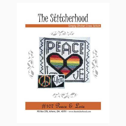 Peace & Love by The Stitcherhood