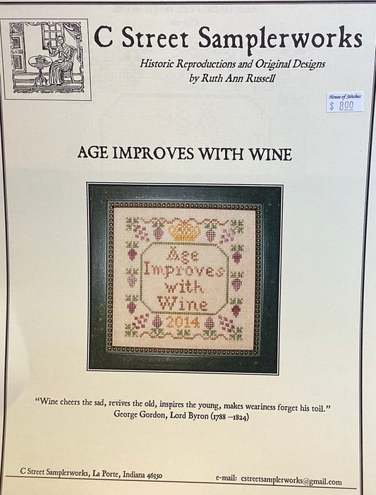 Age Improved With Wine by C Street Sampleworks