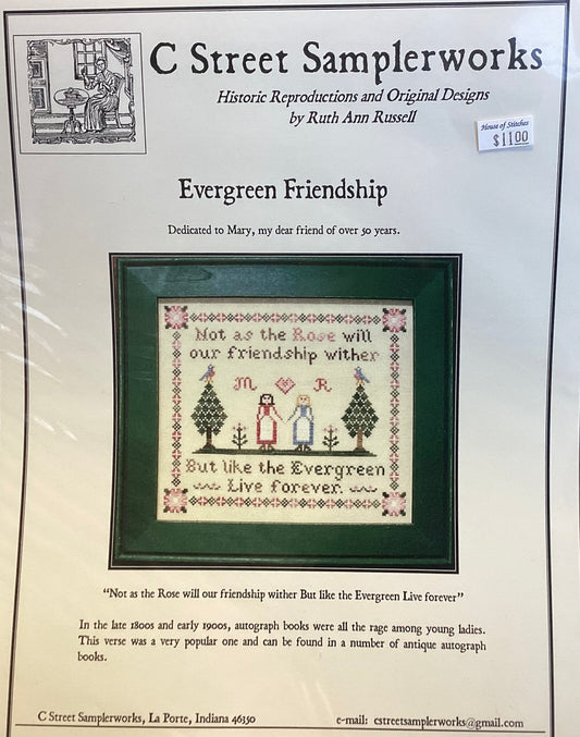 Evergreen Friendship by C Street Sampleworks