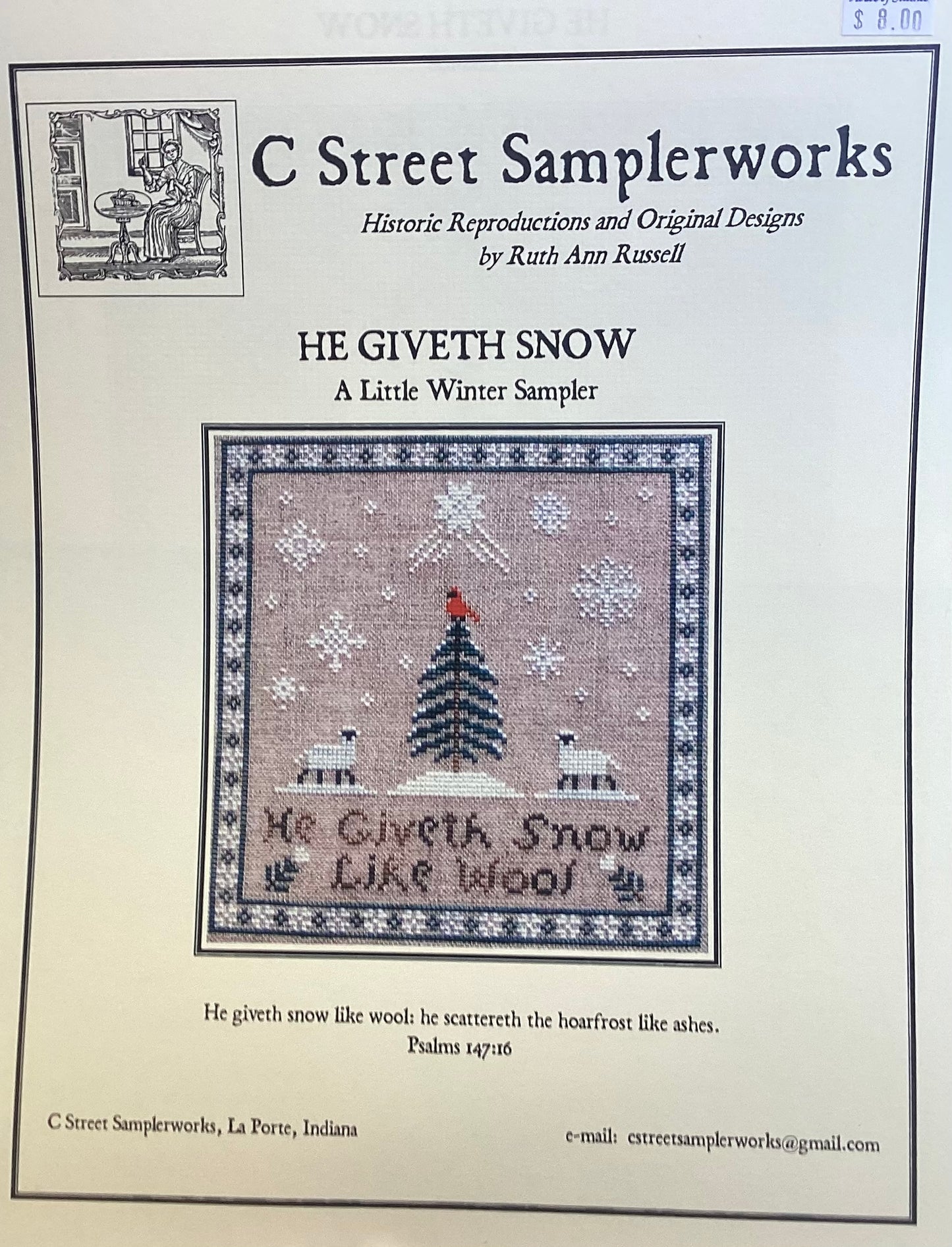 He Giveth Snow by C Street Sampleworks