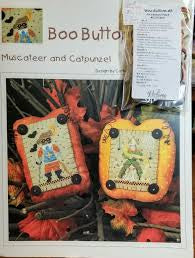 Boo Buttons #5 By The Victoria Sampler CJ60