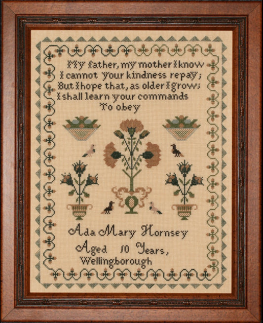 Ada Mary Hornsey, 1868 by With My Needle