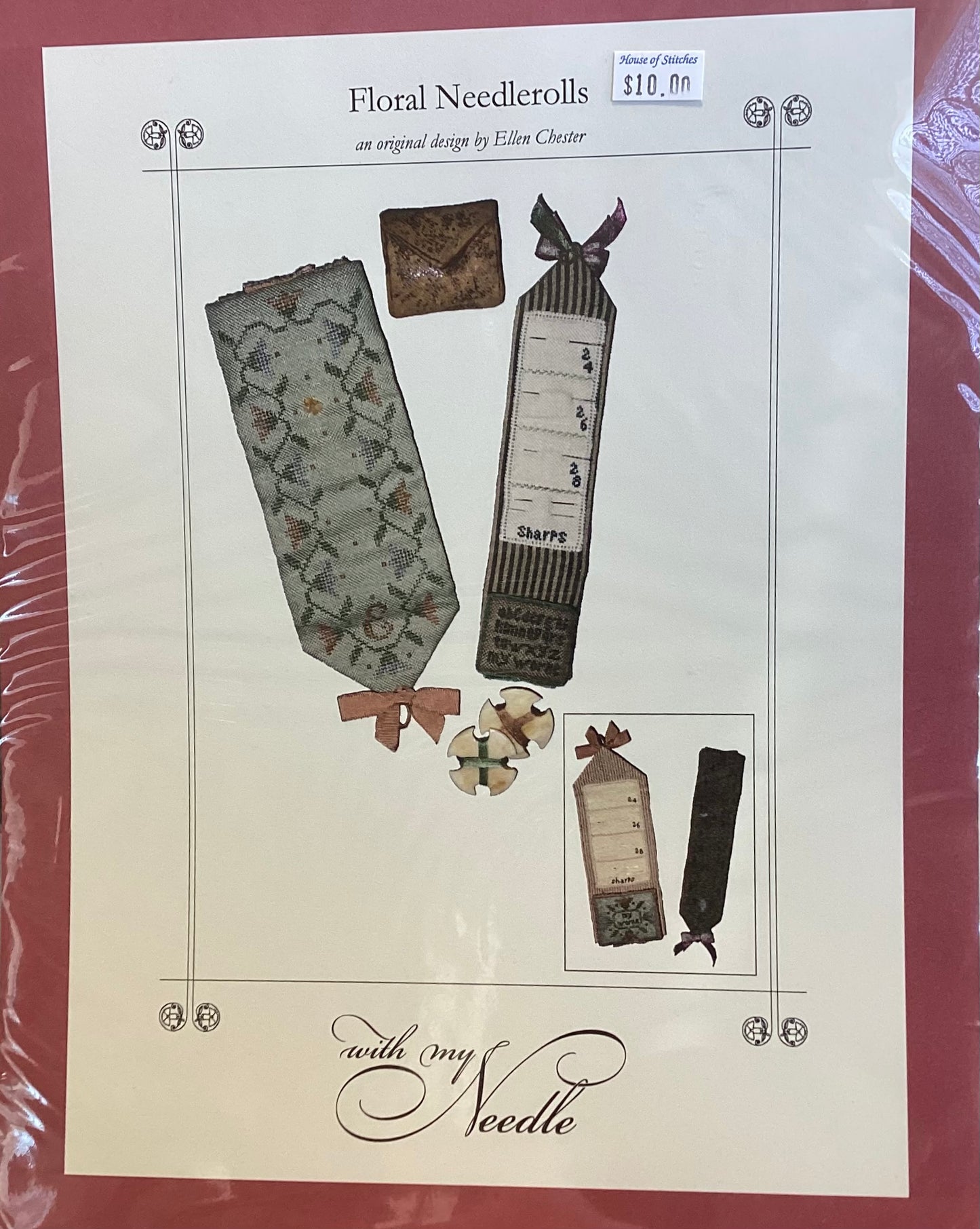 Floral Needlerolls by With My Needle