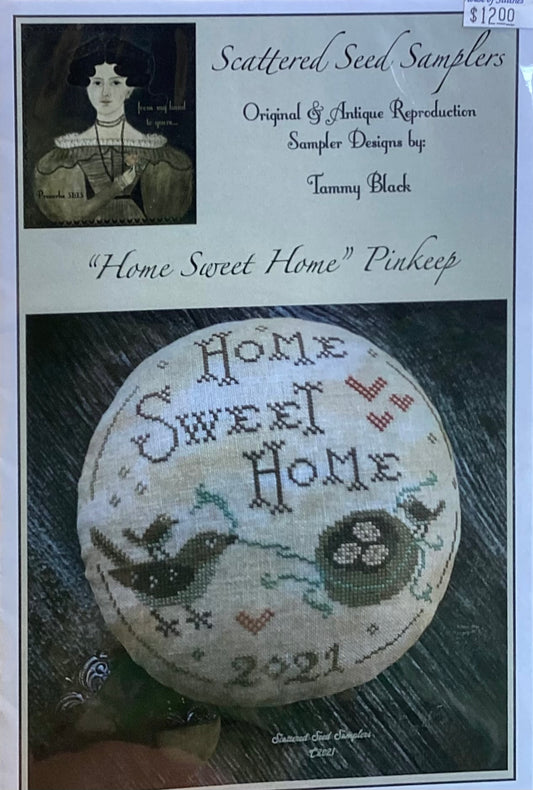 Home Sweet Home Pinkeep by Scattered Seed Samplers