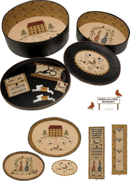 Miss Trenner’s Needlework Academy by With My Needle