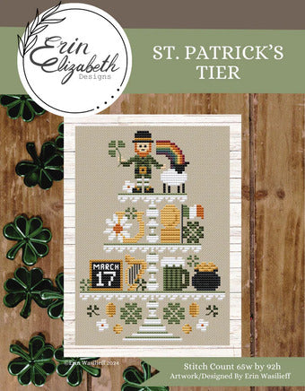 St. Patrick’s Tier By Erin Elizabeth Designs