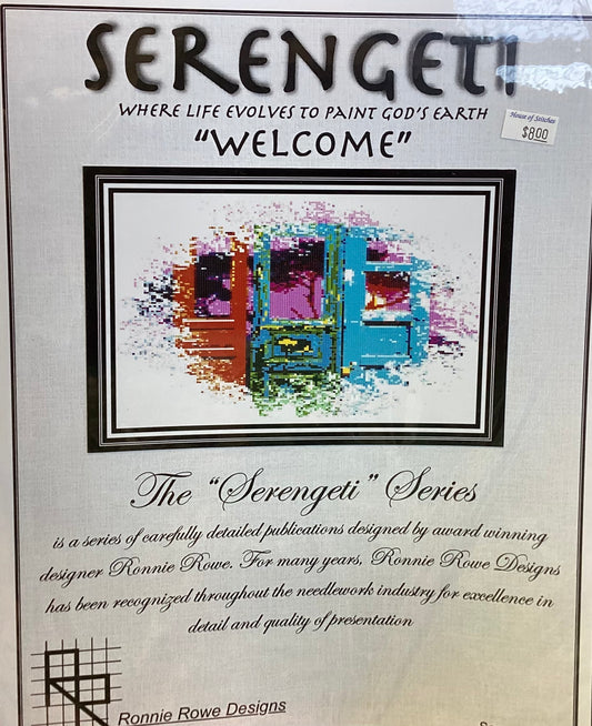 The Serengeti Series: Welcome by Ronnie Rowe Designs