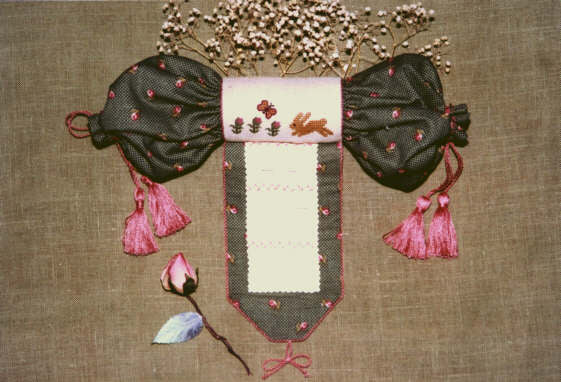 The Rose Garden Sewing Case by With My Needle