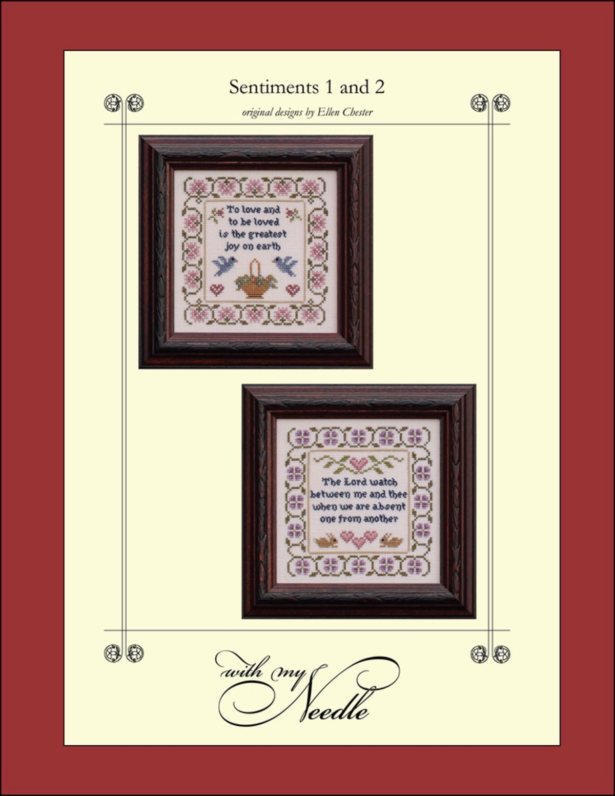 Sentiment Needle Sentiments 1 and 2 by With My Needle – HouseOfStitches