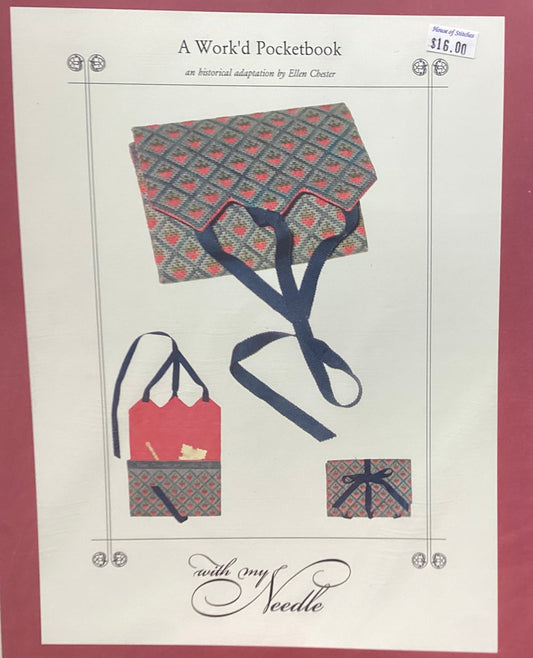 A Work’d Pocketbook by With My Needle