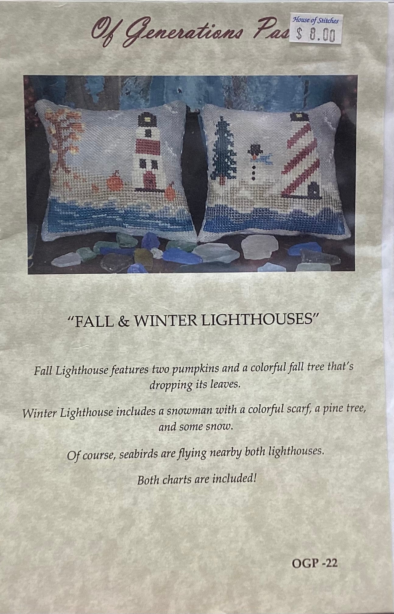 Fall & Winter Lighthouses by Of Generations Past