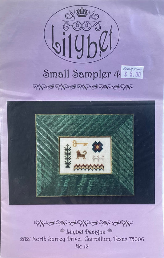 Small Sampler 4 by Lilybet Designs