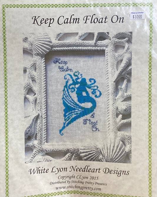 Keep Calm Float On by White Lyon Needleart Designs