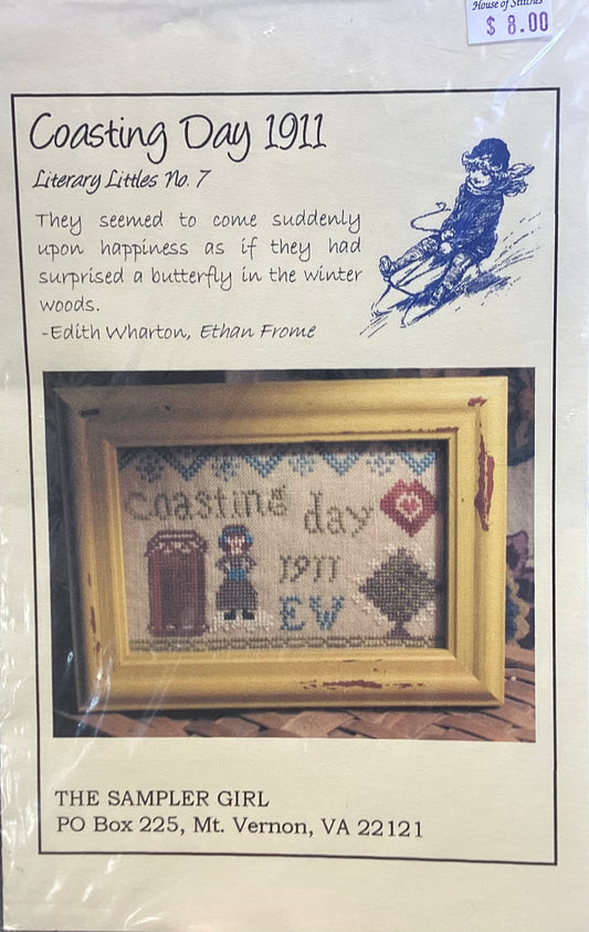 Coasting Day 1911 by The Sampler Girl