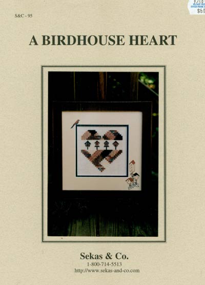 A Birdhouse Heart By Sekas & Co.
