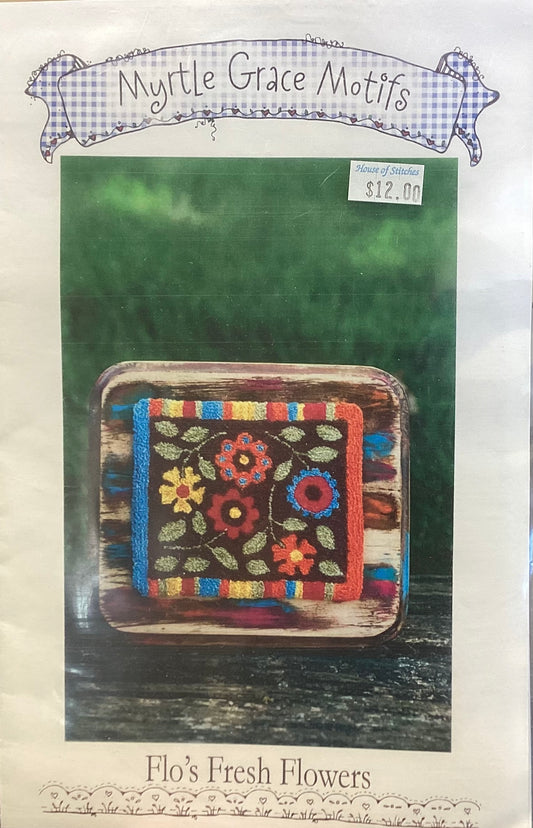 Flo’s Fresh Flowers by Myrtle Grace Motifs