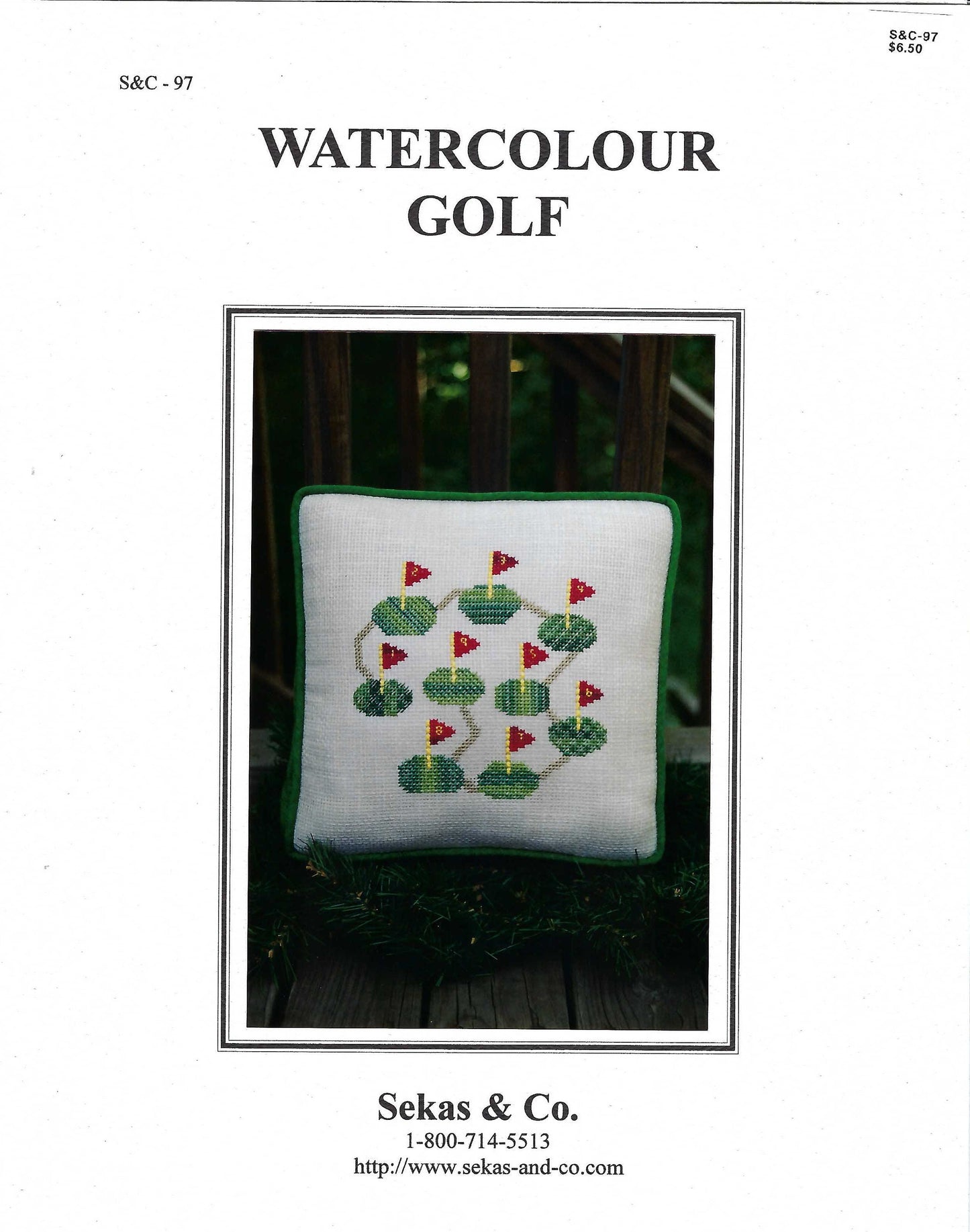 Watercolour Golf by Sekas & Co.