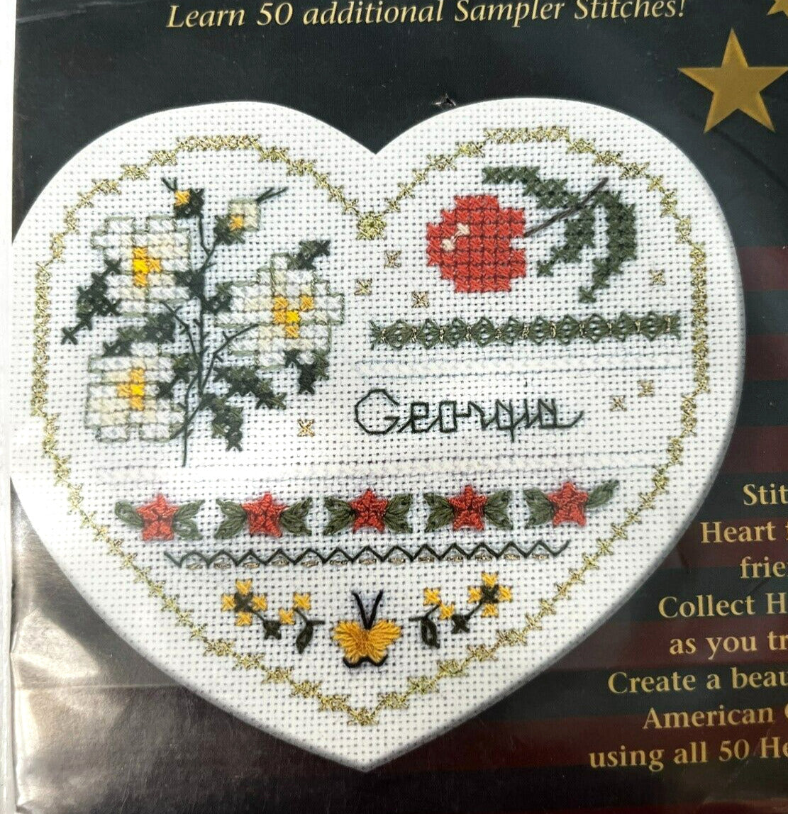 Hearts of America- Georgia Kit by The Victoria Sampler