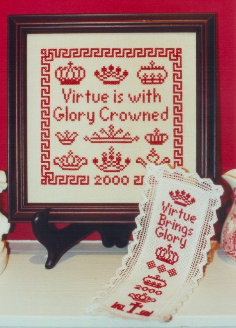 Virtue Crowned by Heron House Designs