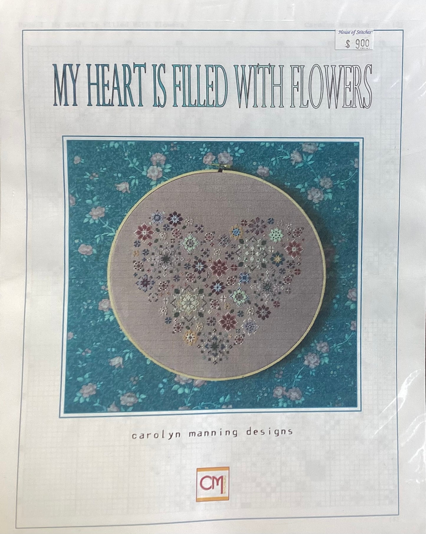 My Heart is Filled With Flowers by Carolyn Manning Deisgns