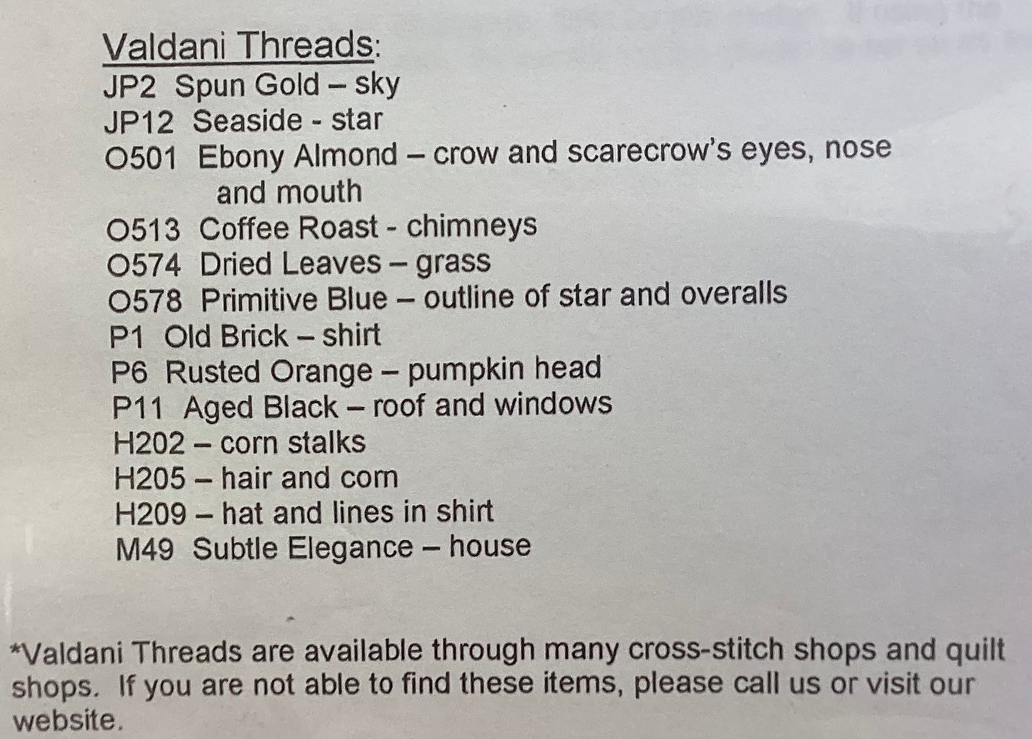 Scarecrow Jack by Stone & Thread