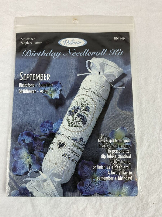 Birthday Needleroll Kit - September by The Victoria Sampler