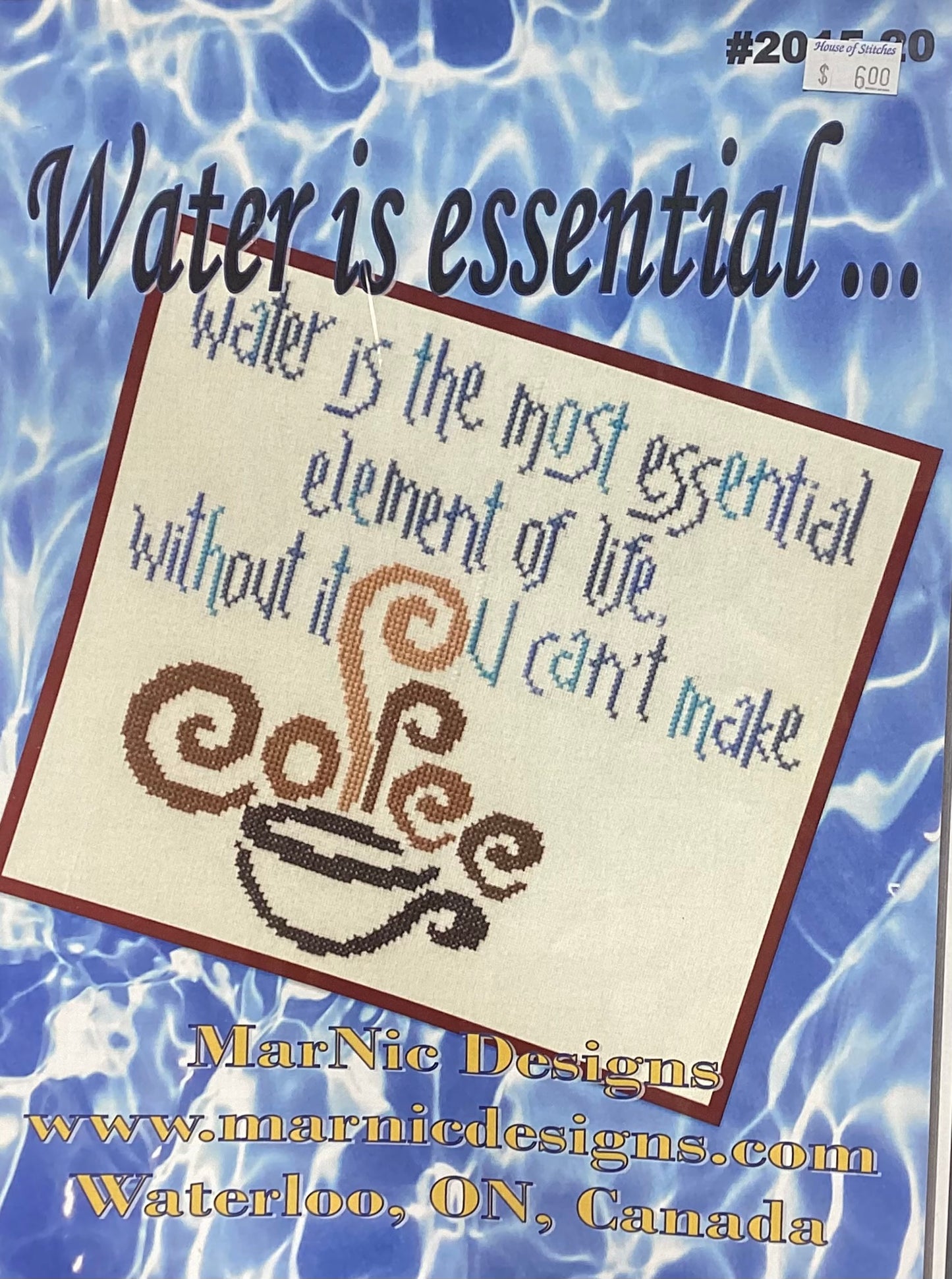 Water is Essential… by MarNic Designs