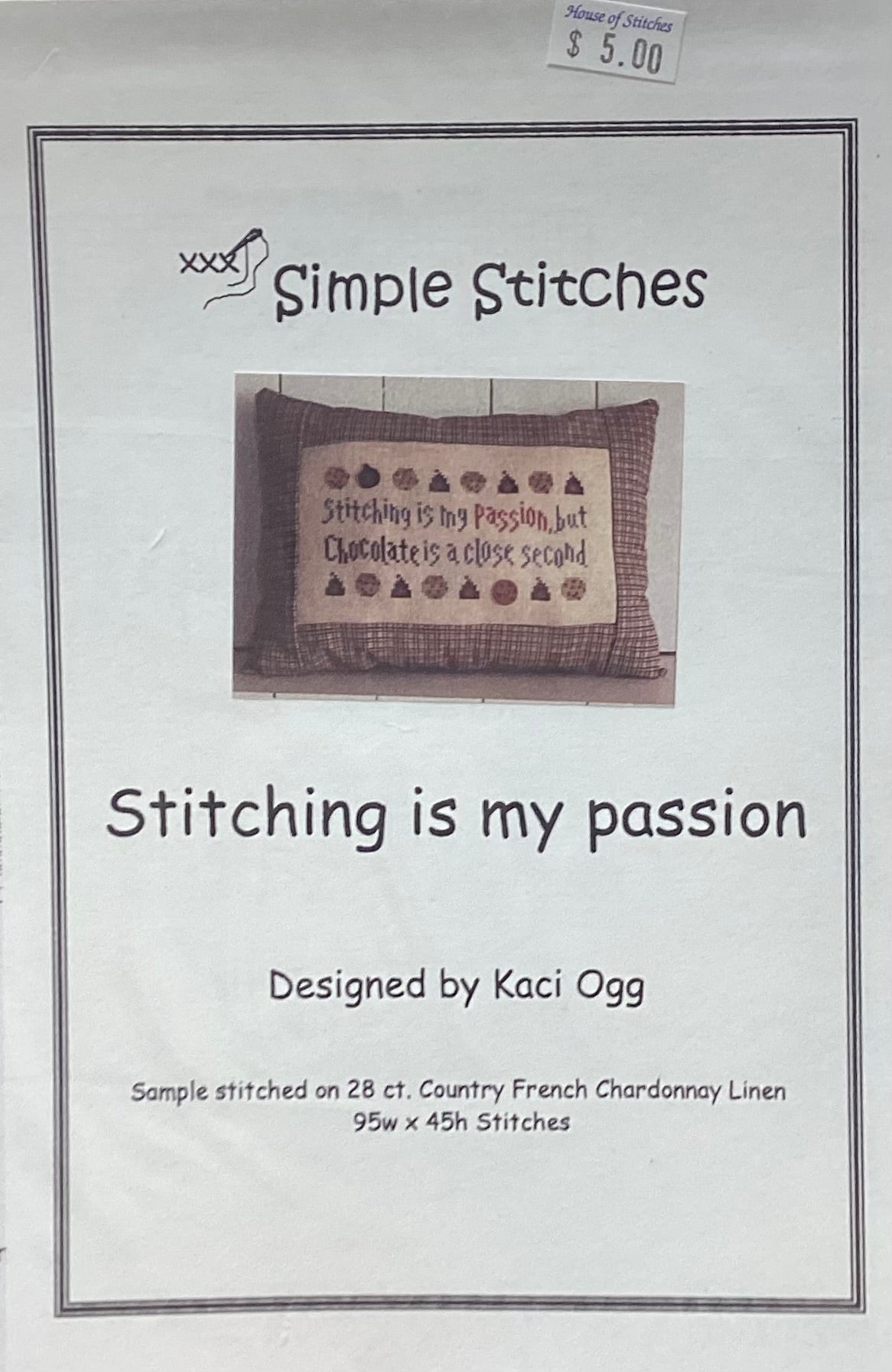 Stitching is my Passion by Simple Stitches