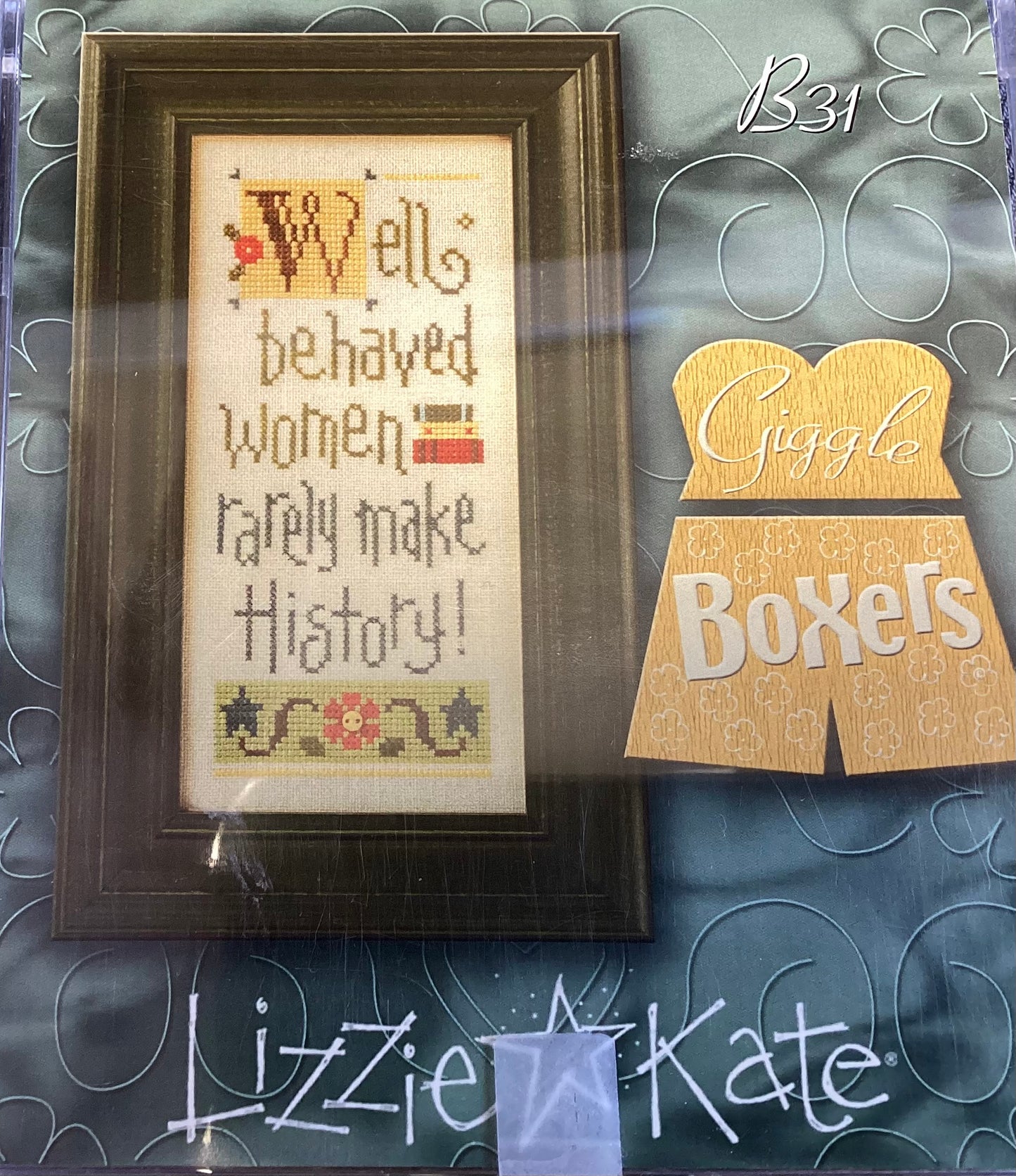 Giggle Boxers: Well Behaved Women B31 by Lizzie Kate