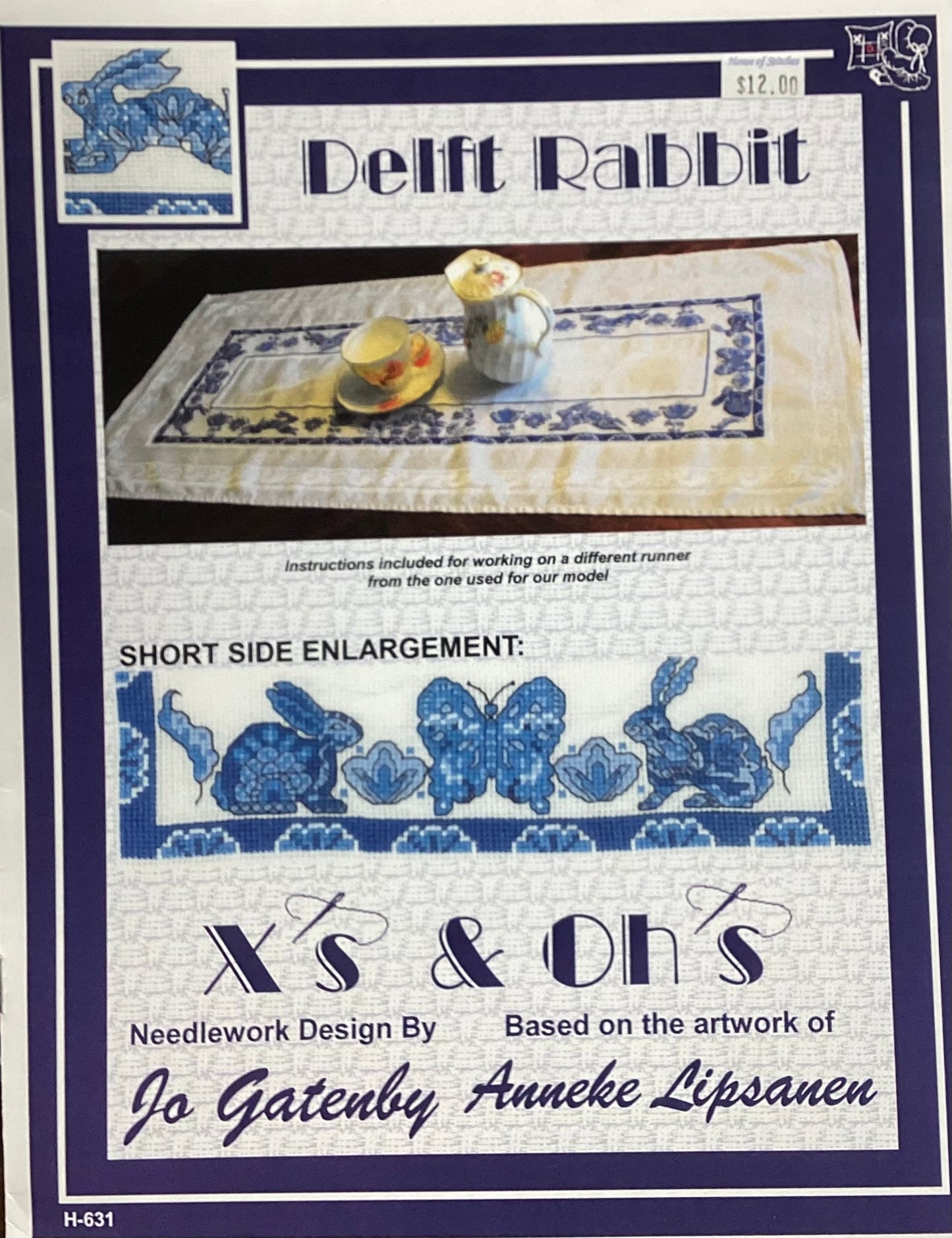 Delft Rabbit by X’s & Oh’s