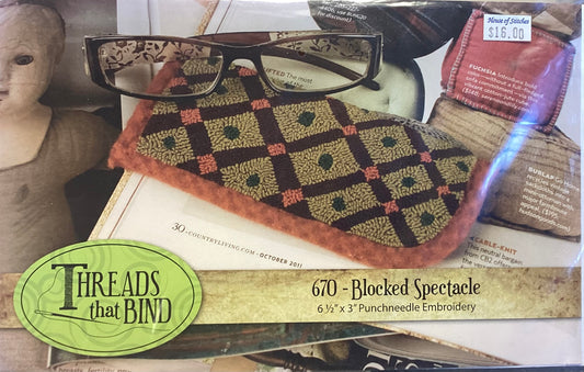 Blocked Spectacle by Threads That Bind