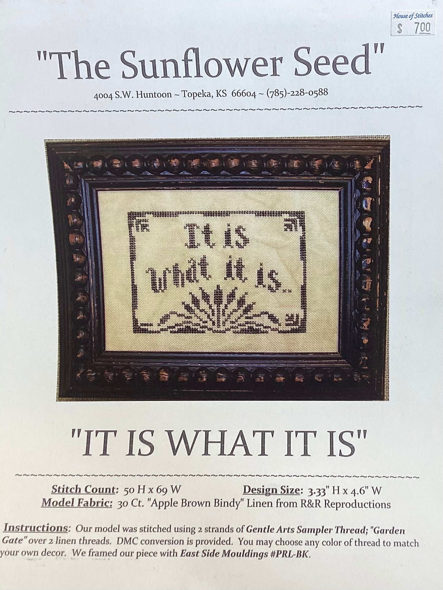 It Is What It Is by The Sunflower Seed