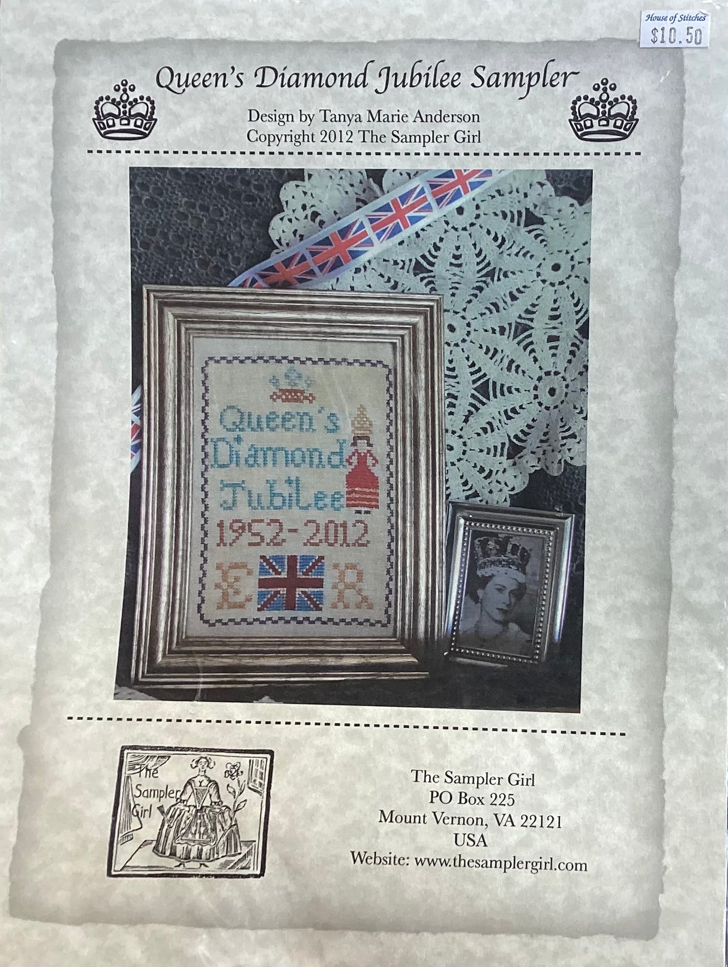 Queen’s Diamond Jubilee Sampler by The Sampler Girl