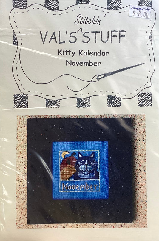 Kitty Kalendar: November by Val’s Stitching Stuff