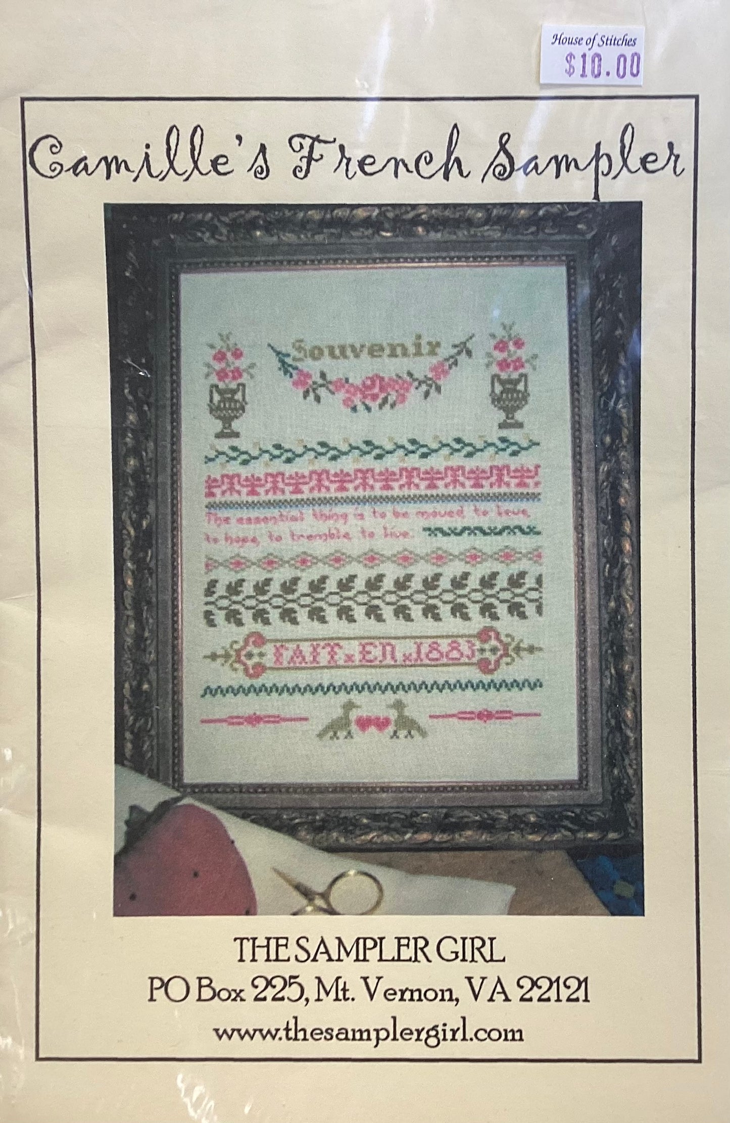 Camille’s French Sampler by The Sampler Girl