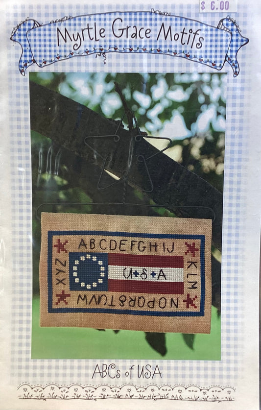 ABCs of USA by Myrtle Grace Motifs