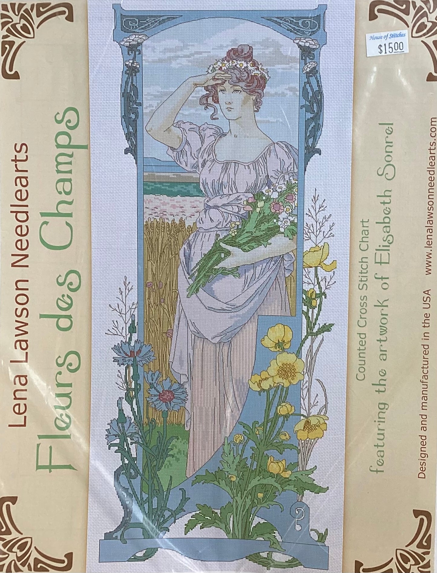 Fleurs des Champs by Lena Lawson Needlearts