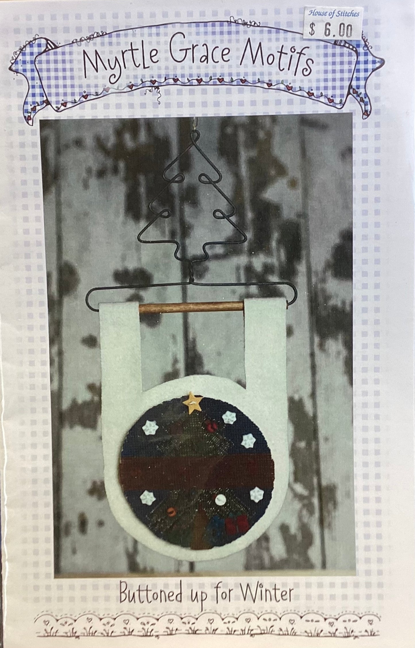 Buttoned up for Winter by Myrtle Grace Motifs