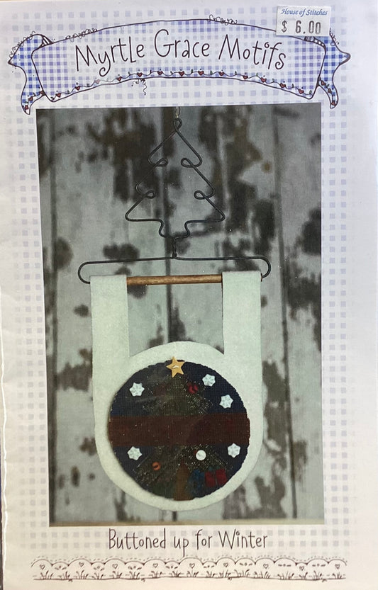 Buttoned up for Winter by Myrtle Grace Motifs