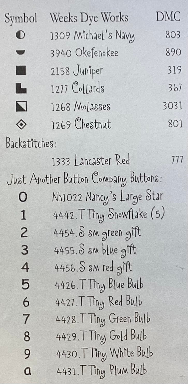 Buttoned up for Winter by Myrtle Grace Motifs