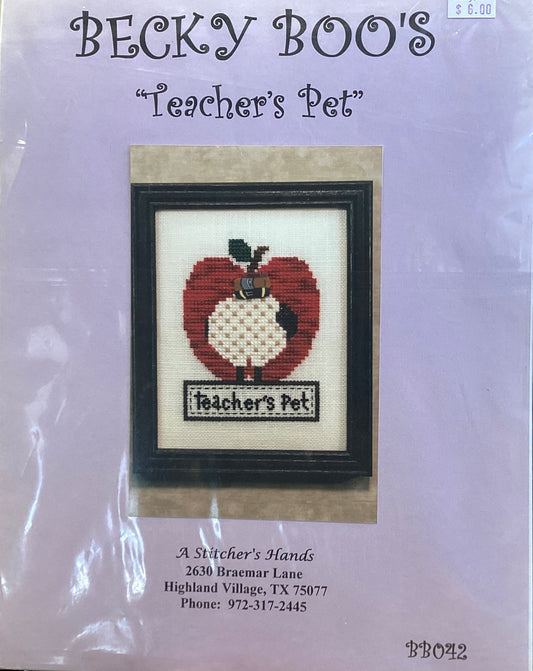 Becky Boo’s: Teacher’s Pet by A Stitcher’s Hands