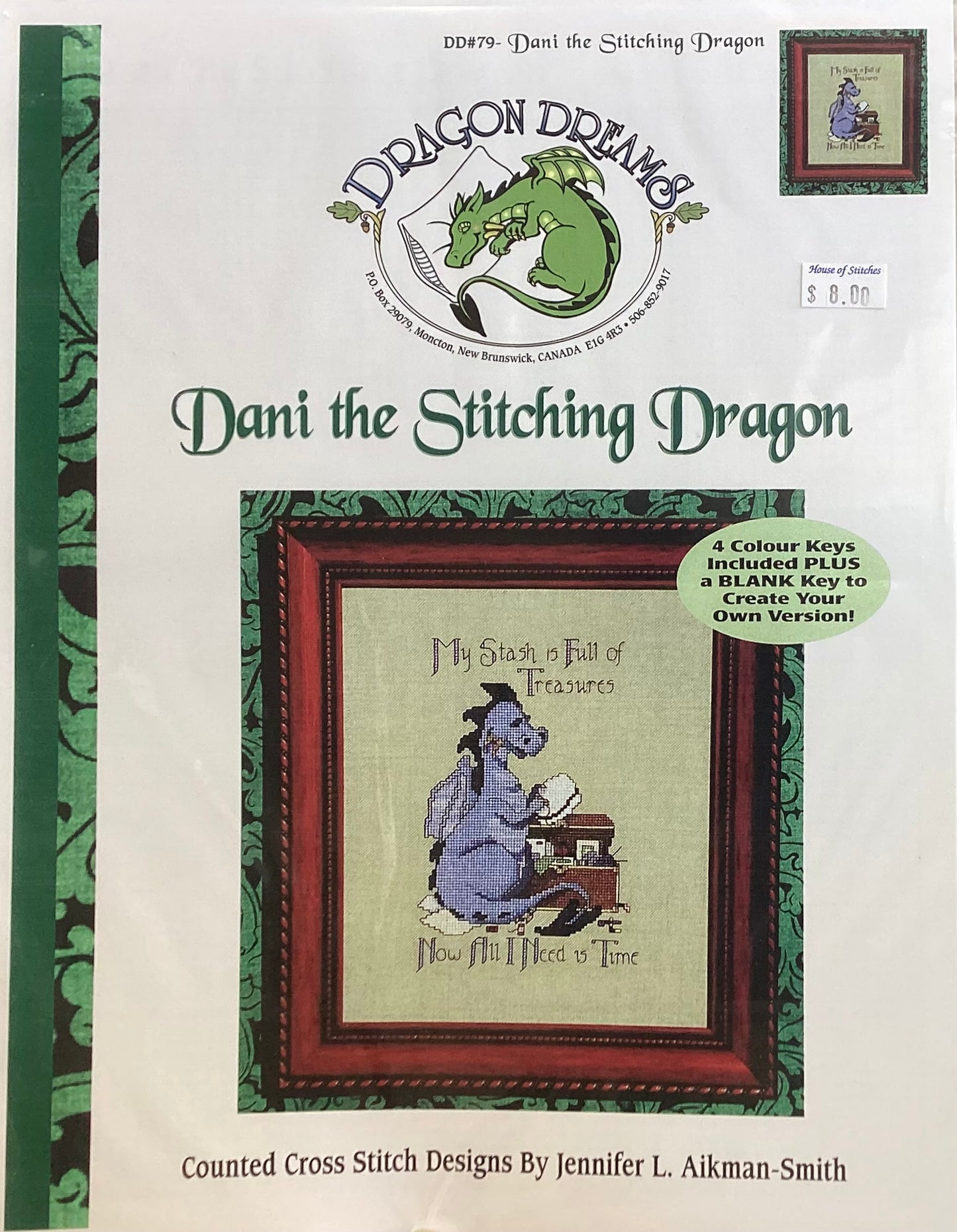 Dani the Stitching Dragon by Dragon Dreams